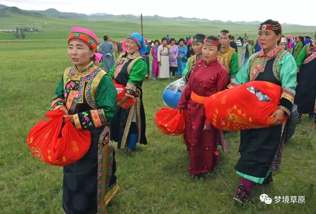 梦境草原上传统的蒙古族婚礼